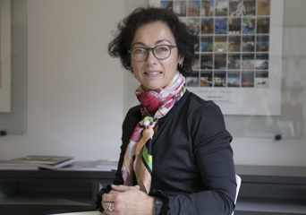 Portrett av Kari Bucher, generalsekretær i Norske Arkitekters Landsforbund