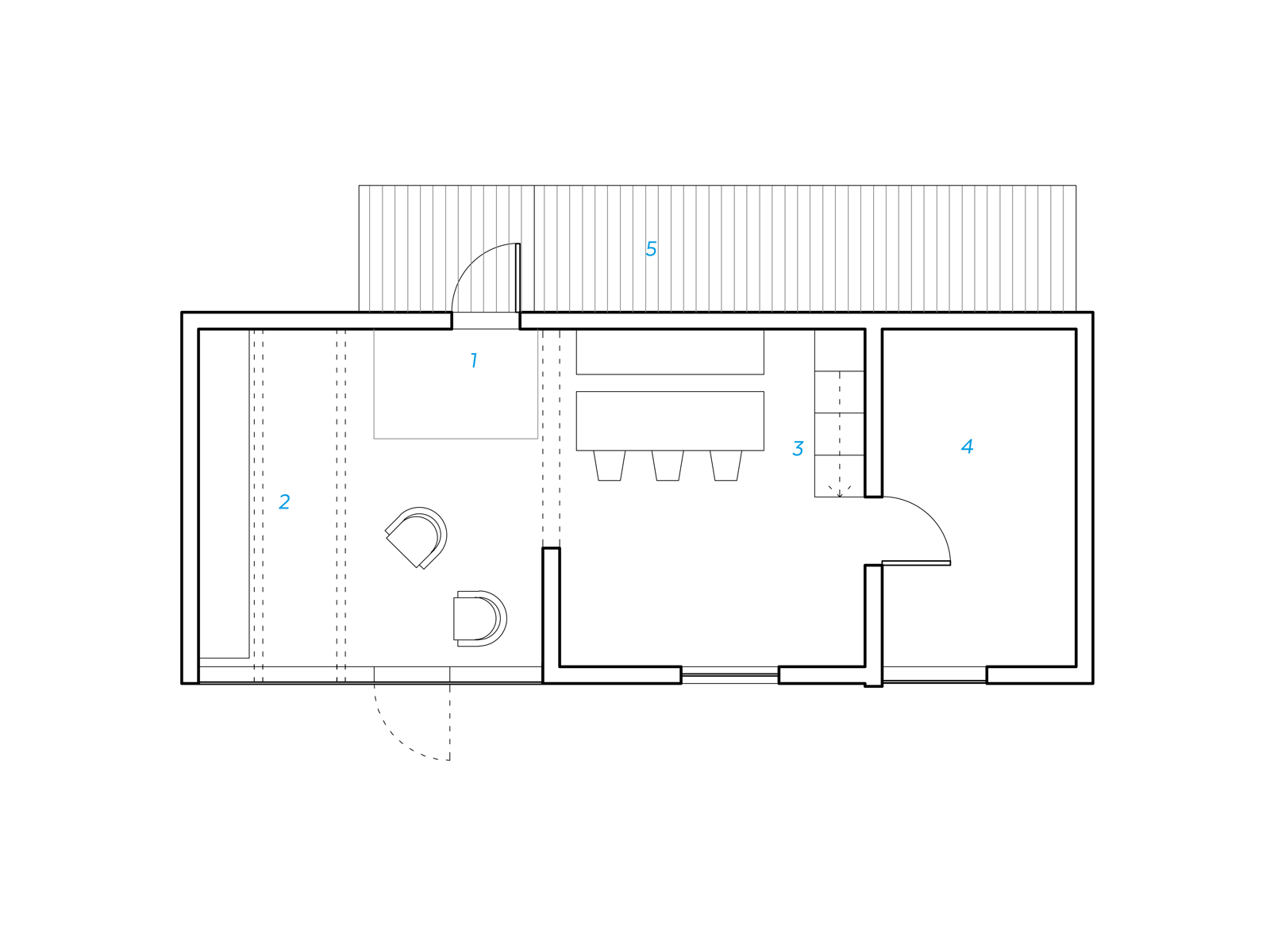 Plan tegning. Arkitekt tegning.