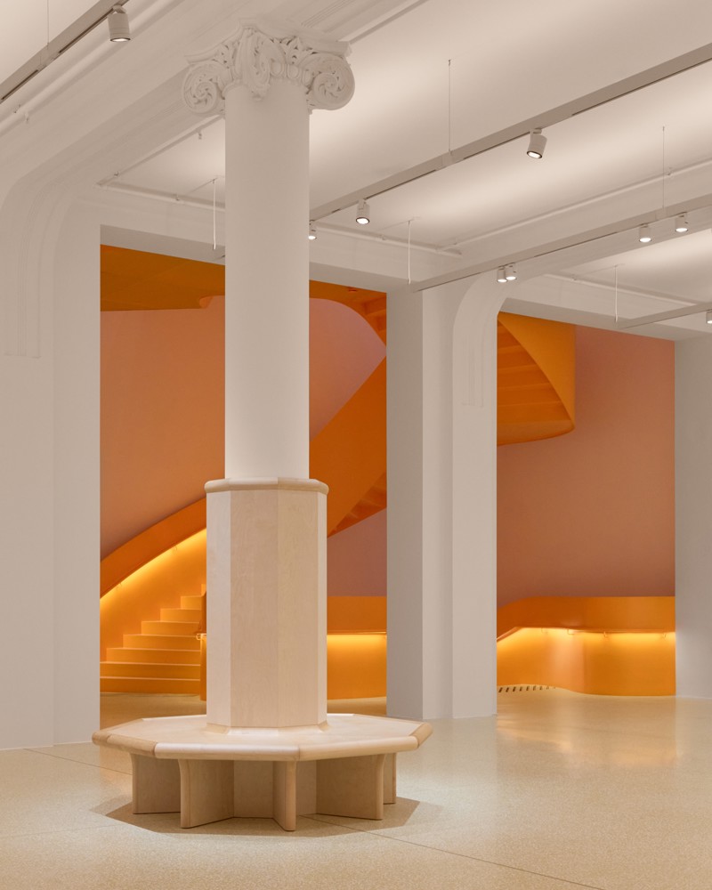 Interiør foto av Pomo Hovedhall.