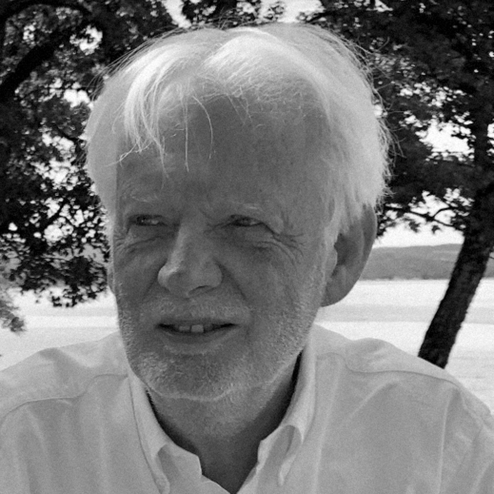 Svart hvitt portrett foto av Richard Engelbrektson.