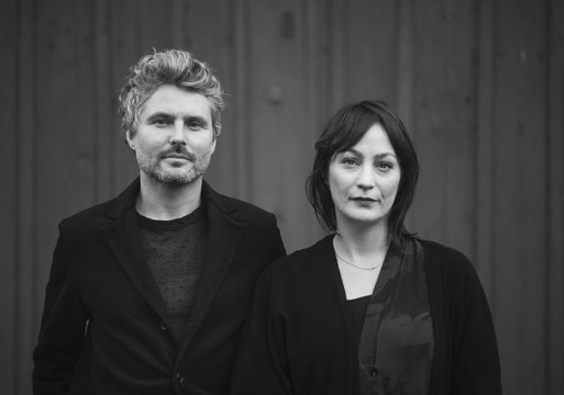 Portrett av Konrad Krupinski og Katarina Krupinska