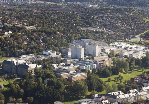 Oversiktsfoto av NTNU