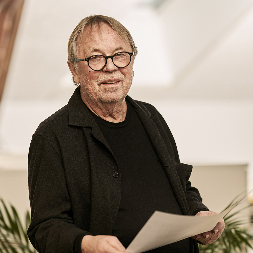 Portrett av Per Knudsen. Foto.