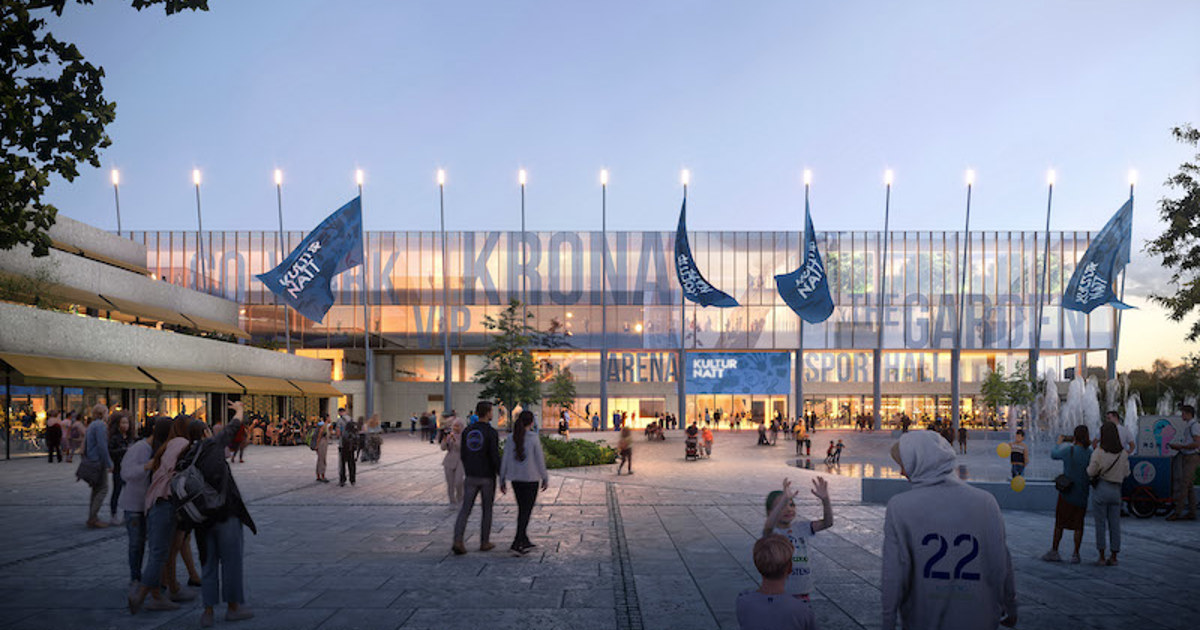 Hille Melby vant arenaoppdrag i Kungsbacka - Arkitektur