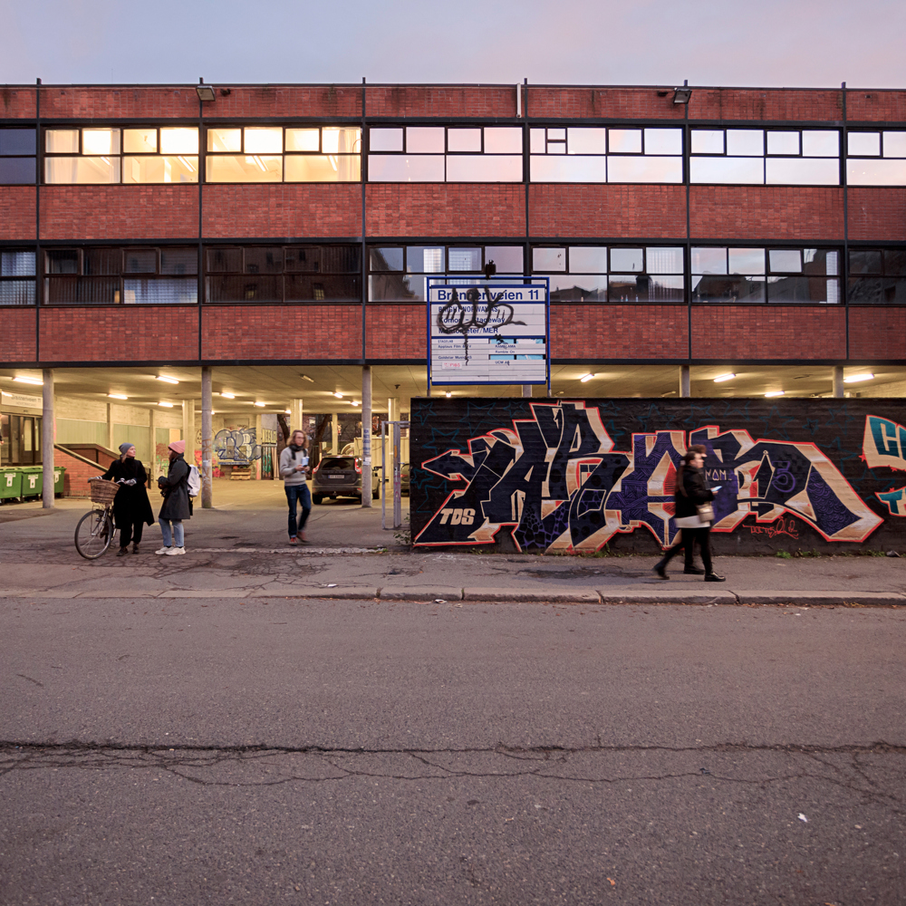 Foto av Brenneriveien 11 før det ble revet