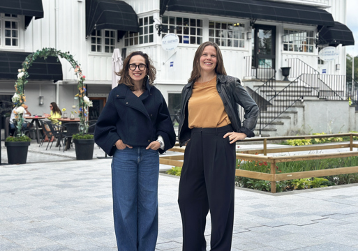 Monica Espinoza Valle (t.v.) og Ragnhild Storrønning
