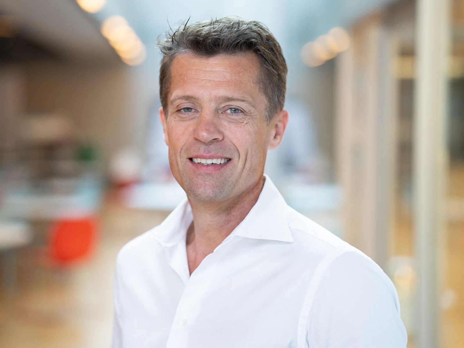 Portrett av Sverre Molvik, administrerende direktør i Selvaag Bolig