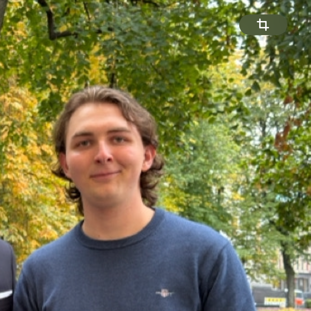 Felix Christoffer Thune-Larsen, styremedlem i Vestre Aker Unge Høyre. 