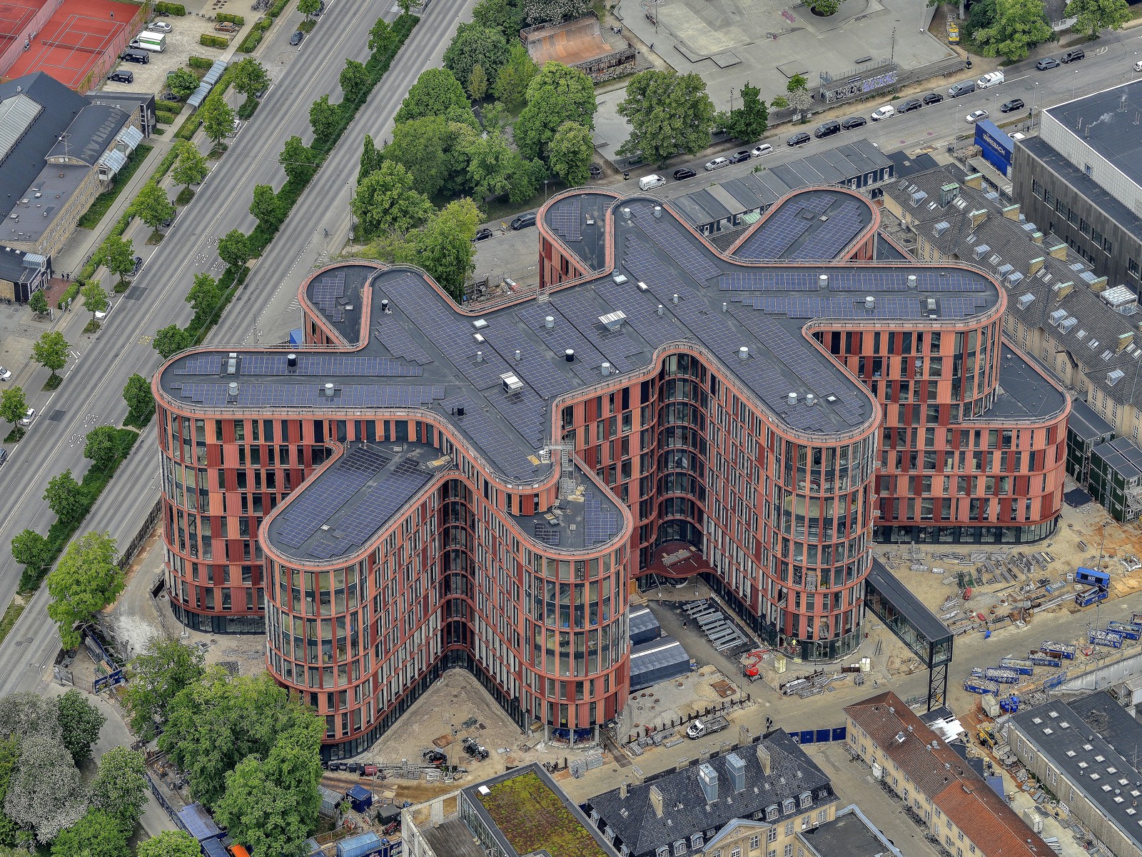 Oversiktsfoto av Mary Elisabeths Hospital.