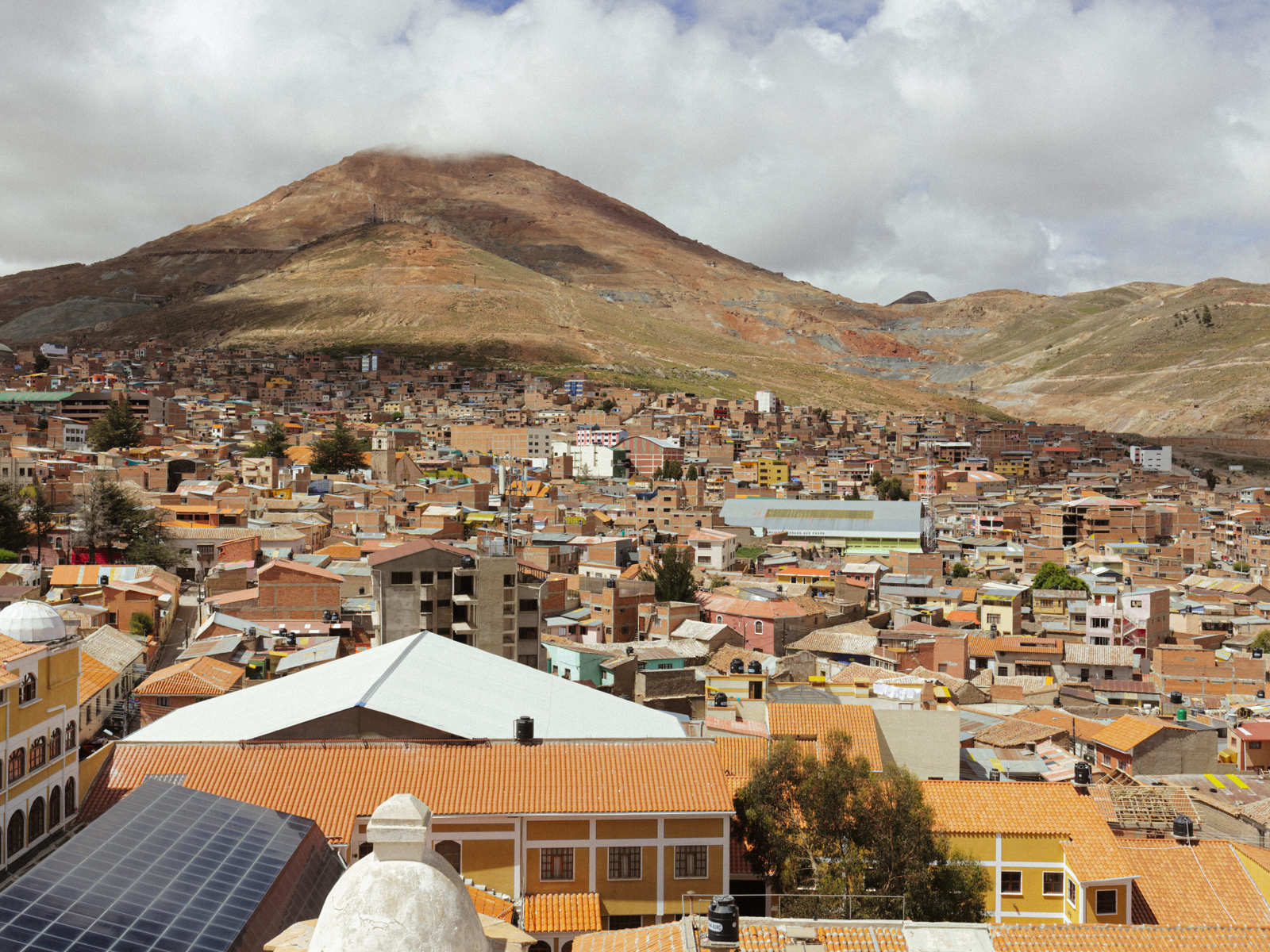 Potosi i Bolivia. Fjell.