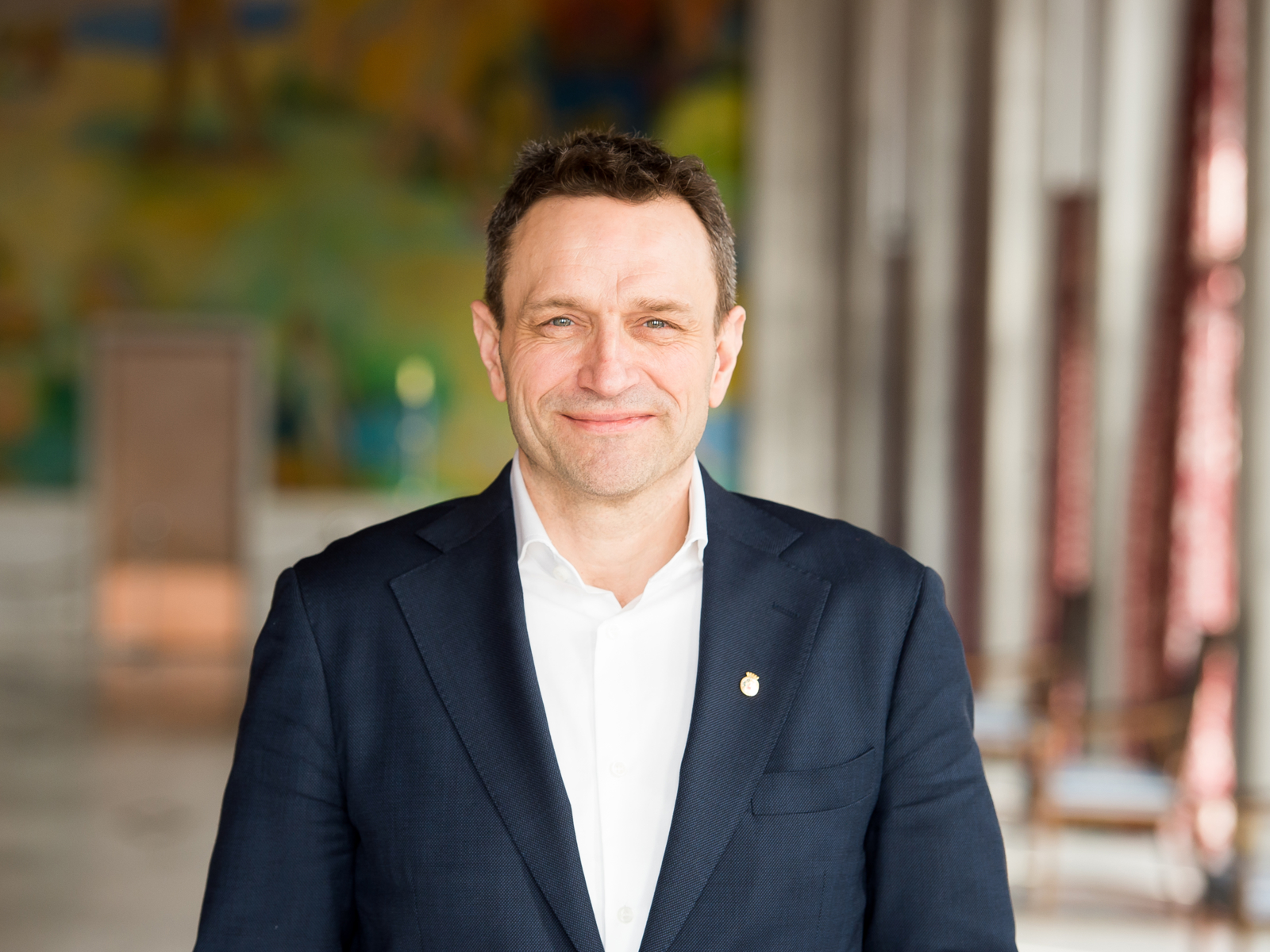 Portrett av Arild Hermstad (MDG), byråd for byutvikling