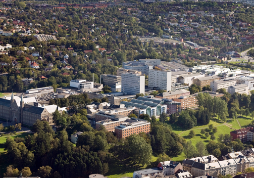 Oversiktsfoto av NTNU