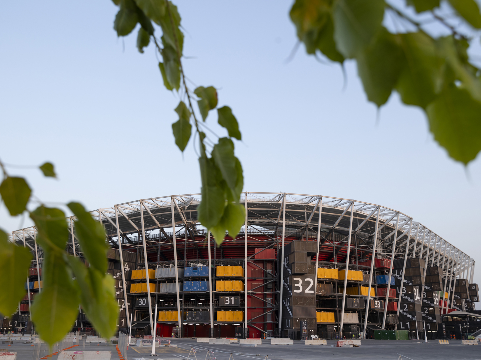 Stadium 974 fra fotball-VM i Qatar.