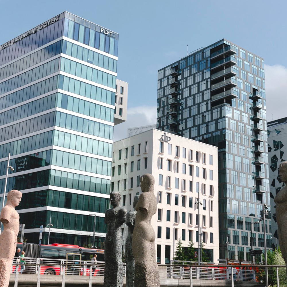 Den skitne byen-Oslo. Foto.