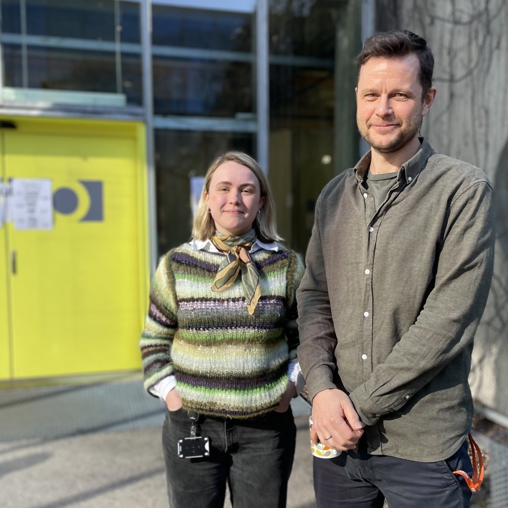 Bilde av Ida Rasmussen og Anders Ese fra AHO