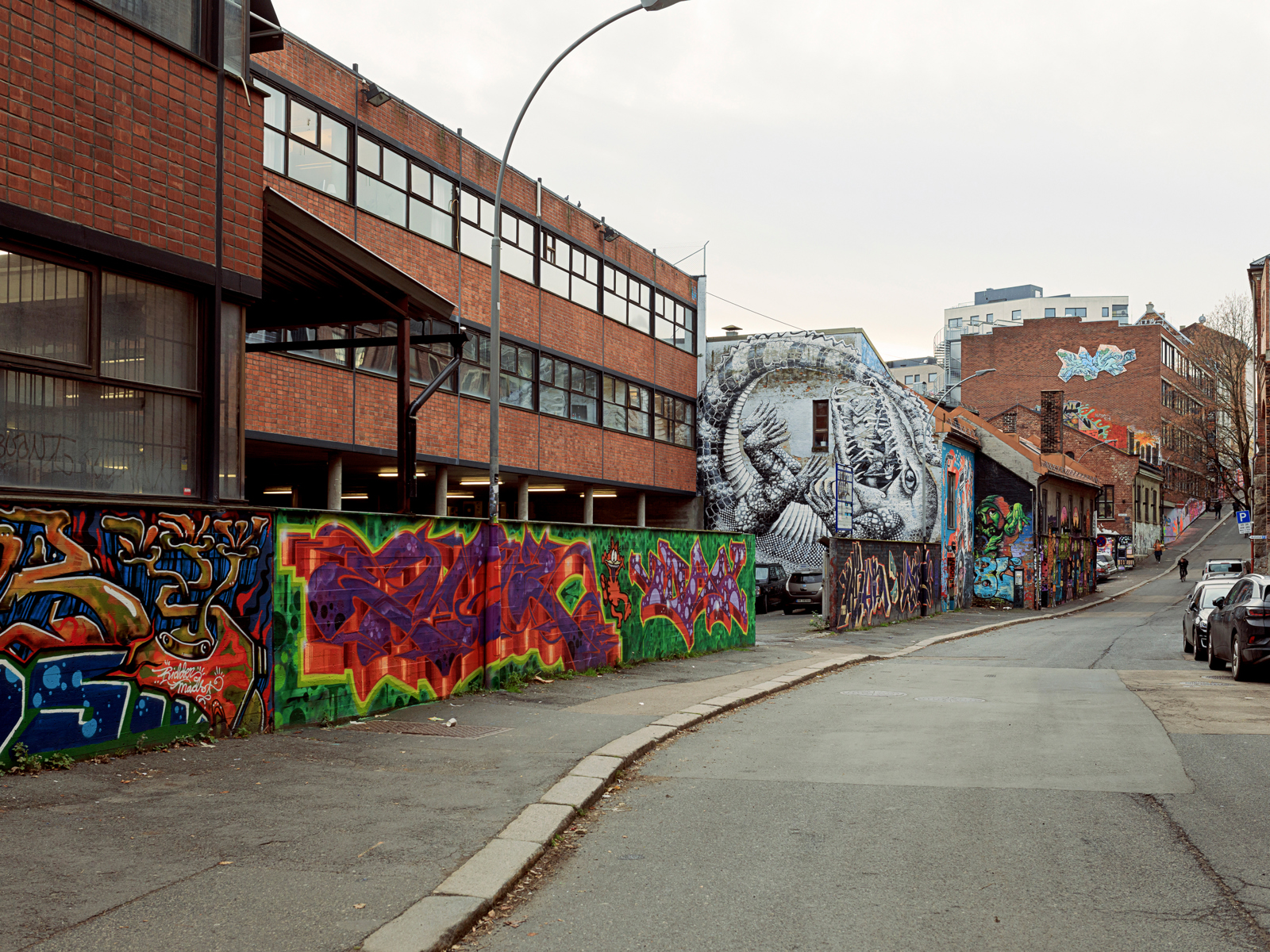 Foto av Brenneriveien 11 før det ble revet