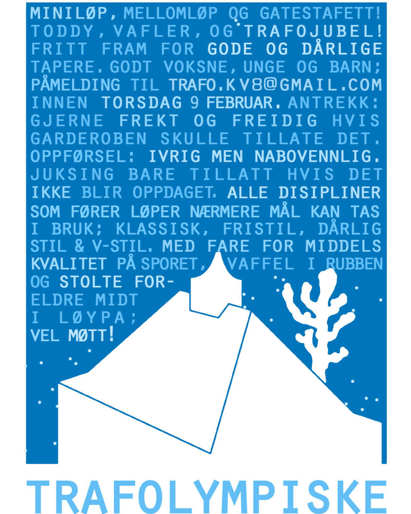 Plakat for Trafolympiske leker 2012.