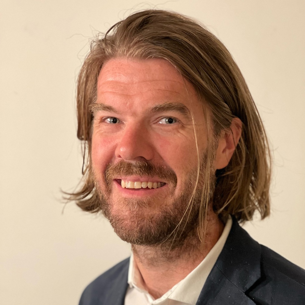 Portrett av Per Anda, leder i Stavanger arkitektforening.