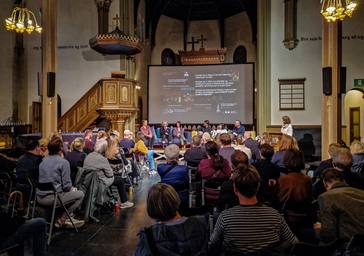 Fra panelsamtale under Oslo Kulturnatt i Sofienberg kirke