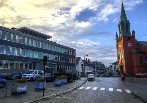 Foto av politihuset i Stavanger