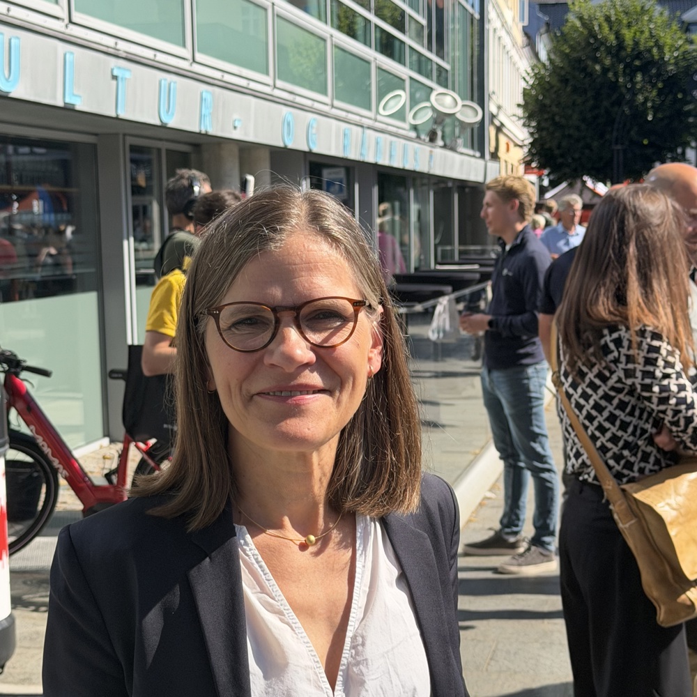 Portrett av Vera Houck på Arendalsuka