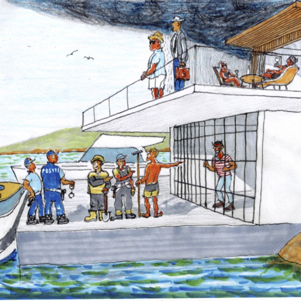 Tegning Til Arrestordre På Arkitekten