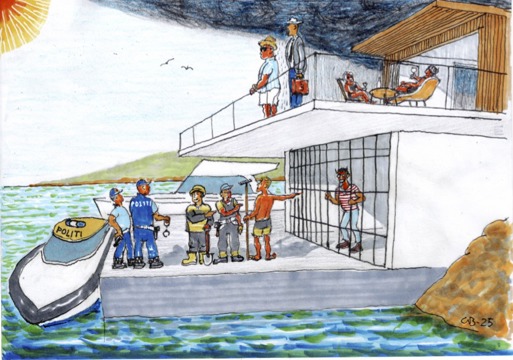 Tegning Til Arrestordre På Arkitekten