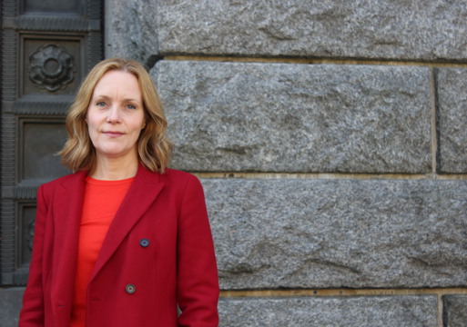 Portrett av Riksantikvar Hanna Geiran.