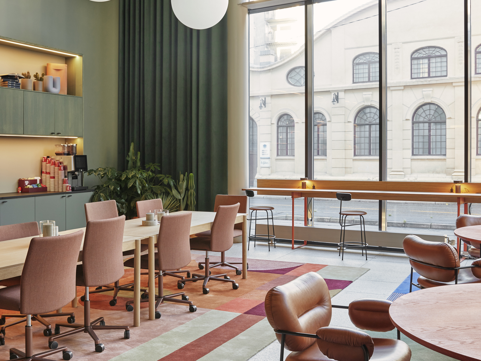 Gjensidige business lounge - Arkitektur