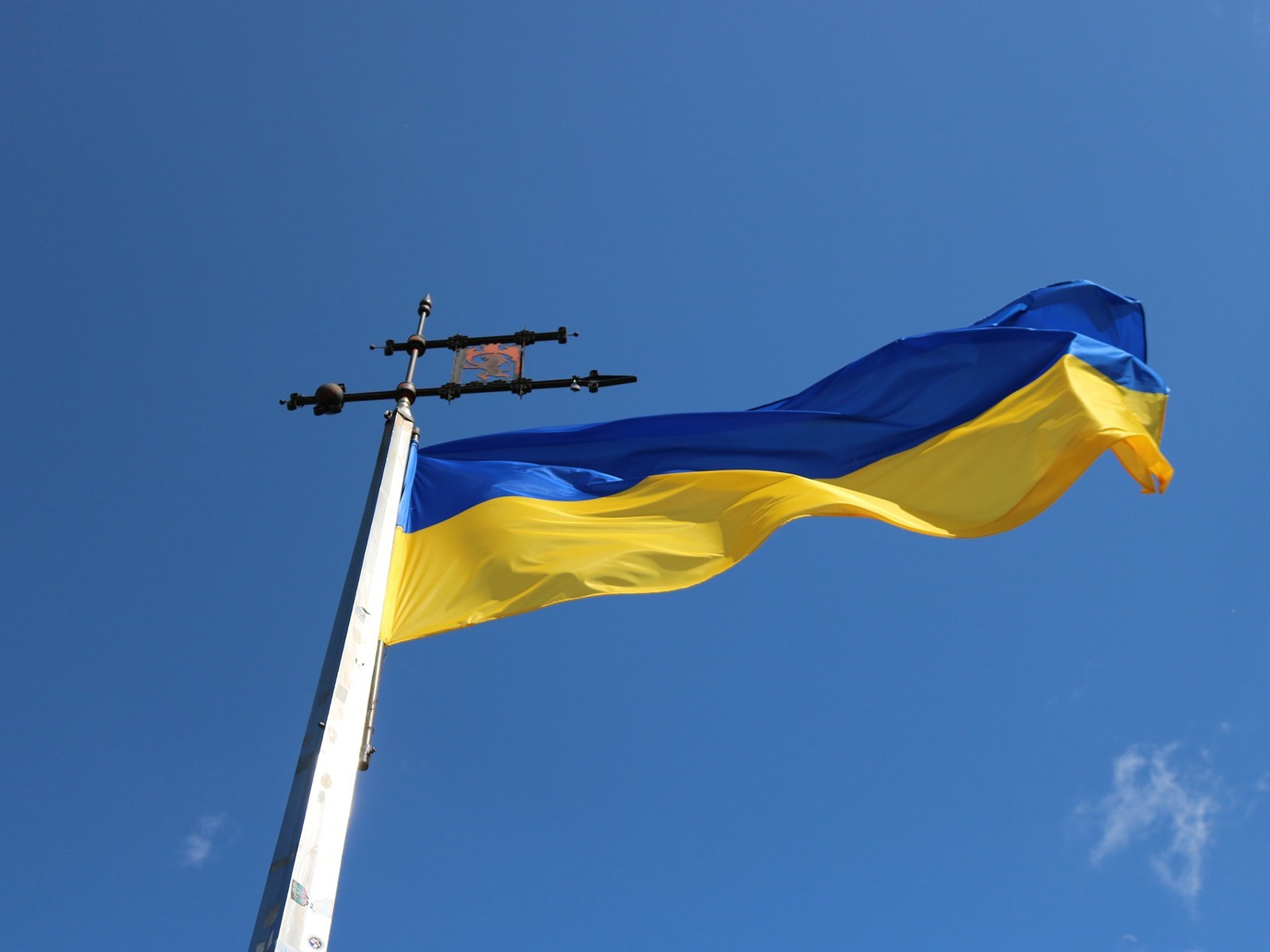 Det ukrainske flagget