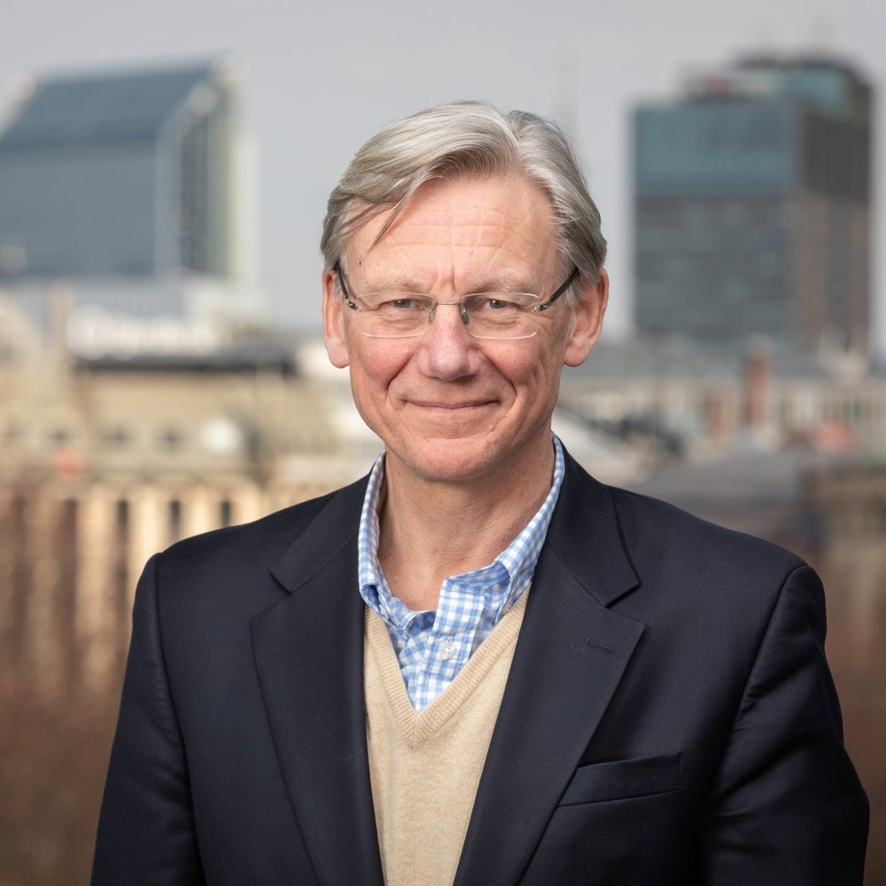Portrett av leder i Byutviklingsutvalget i Oslo bystyret, James Stove Lorentzen (H).