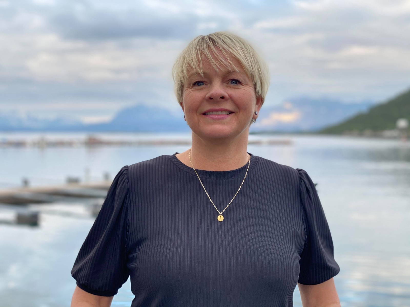 Nina Dons-Hansen ble leid inn som prosjektleder for ett av satsingsprosjektet Kunststien på havneområdet. – Nå kryr det av folk hele året! sier hun.