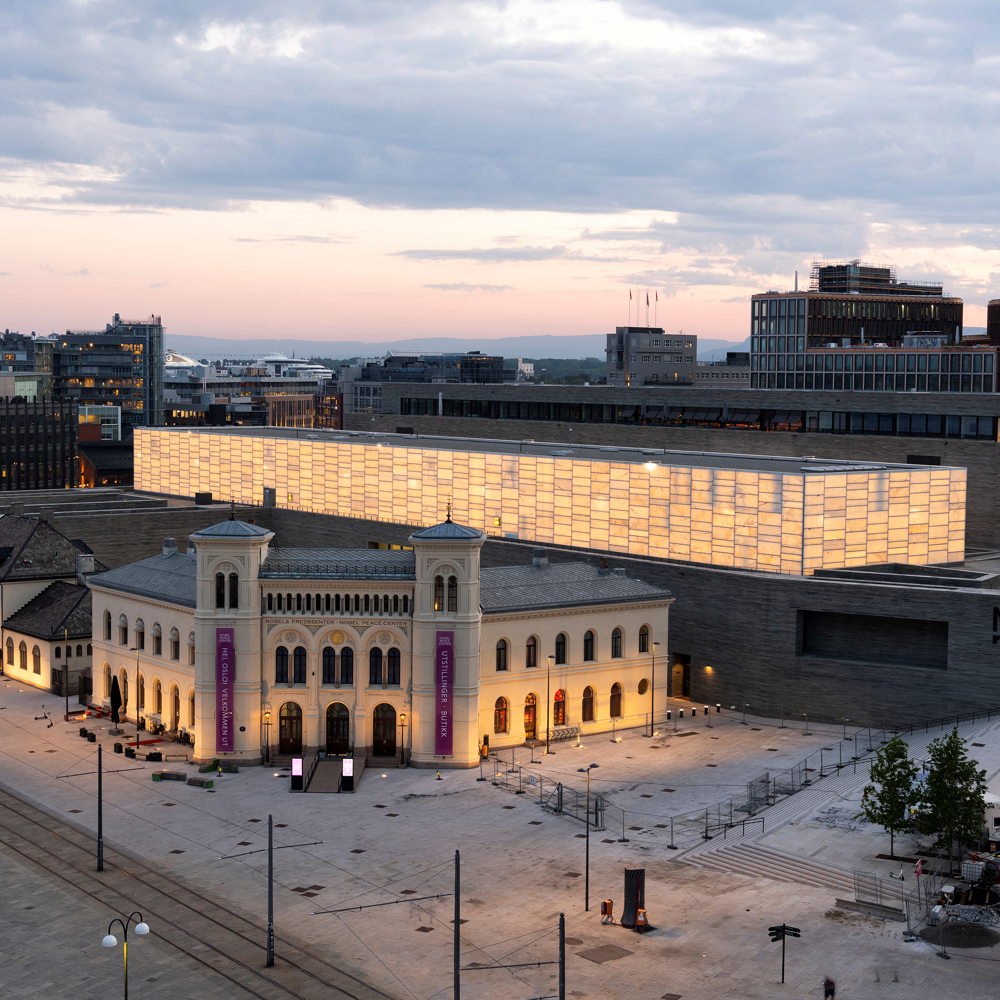 Oversiktsfoto av Nasjonalmuseet