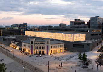 Oversiktsfoto av Nasjonalmuseet
