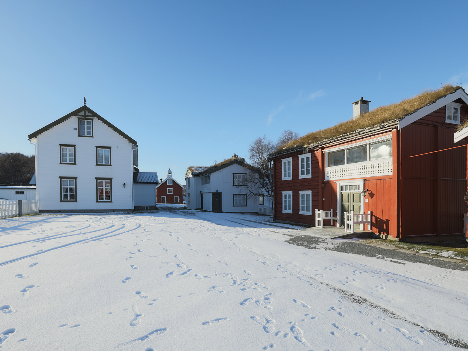 På Kongsvold fjellstue i Oppdal er flere bygninger tilrettelagt.